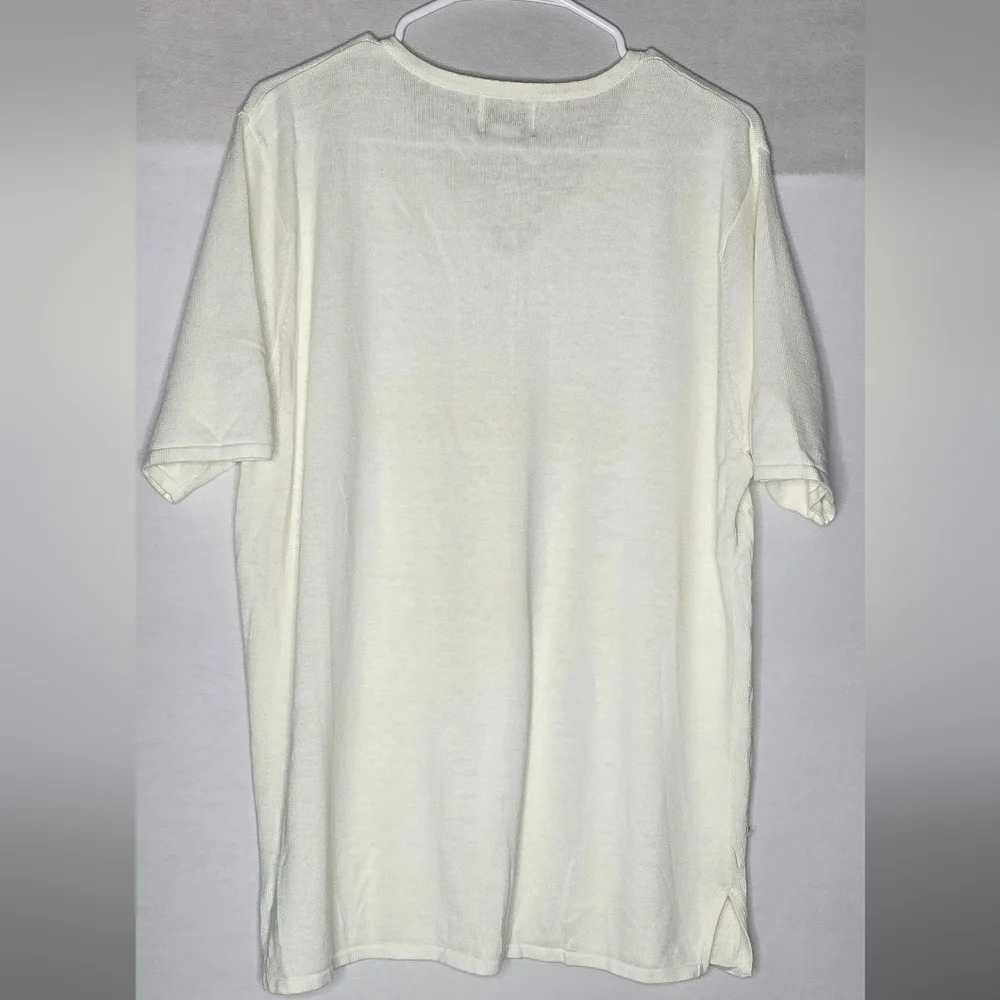 Vintage Beaded Cervelle Top Size 1x - Picture 2 of 5